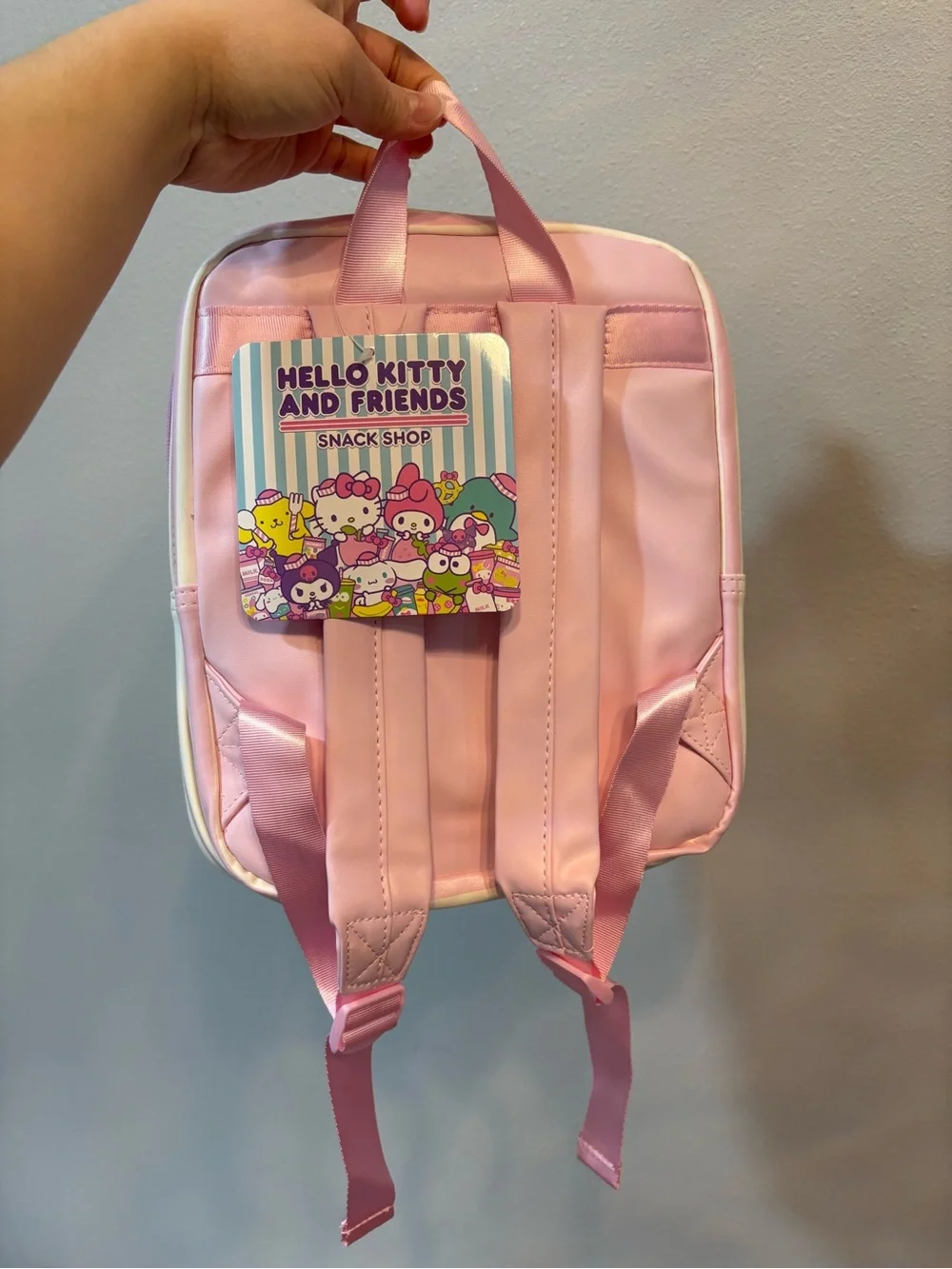 Hello Kitty Pink Kids Backpack with Pastel Accents